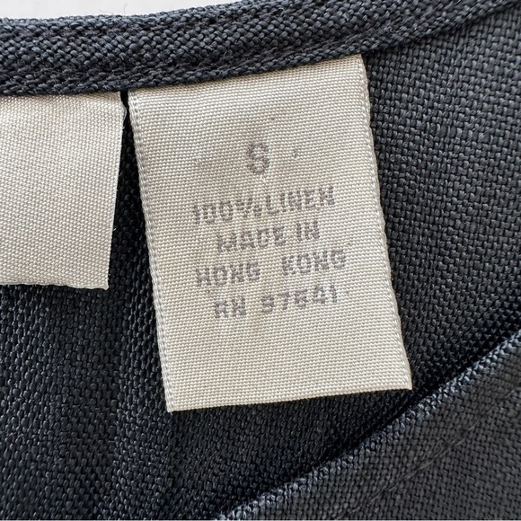 J. Jill shift dress, popover, sleeveless, crew neck, midi length, in ๐ฏ linen - Picture 9 of 10